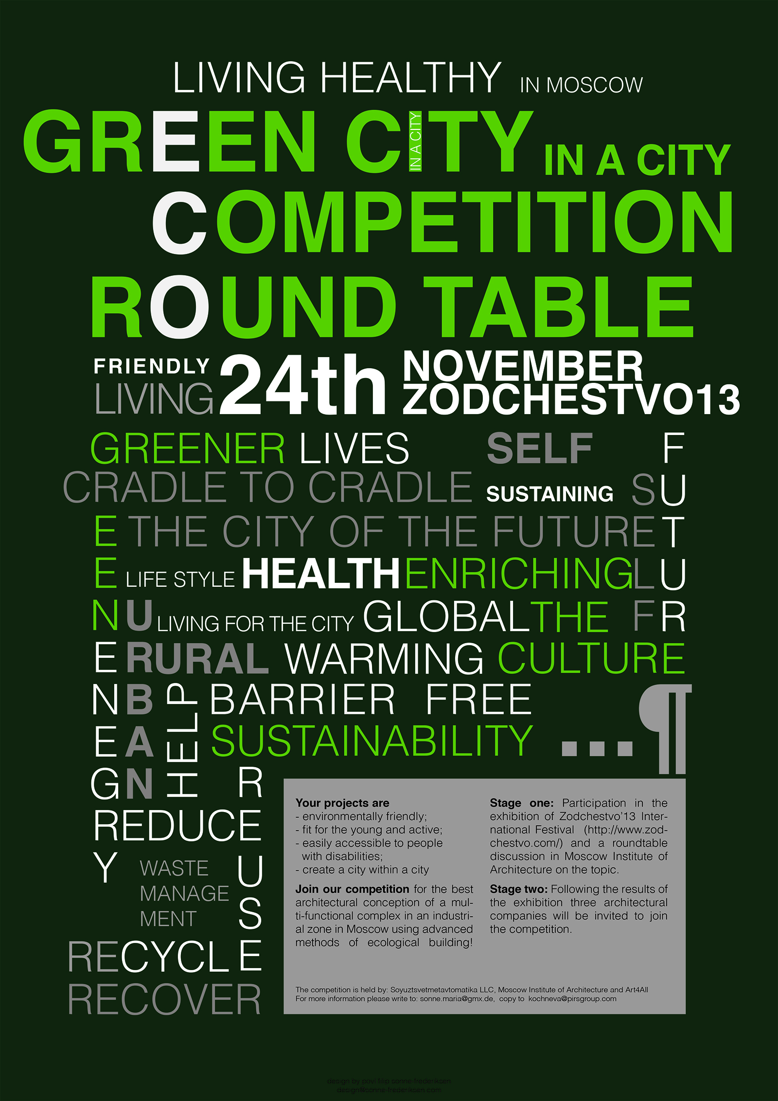 Poster: Green City in a City
